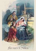 La naissance sacr&eacute;e de J&eacute;sus